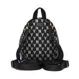 Balo MLB Monogram Jacquard Mini Backpack New York 3ABKS012N-50BKS