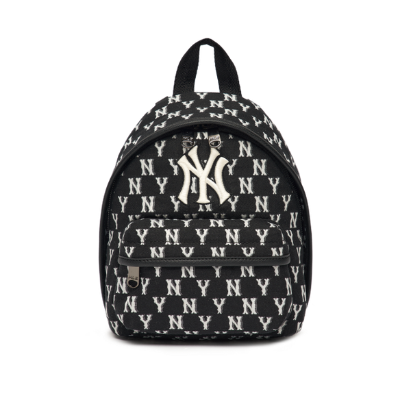 Balo MLB Monogram Jacquard Mini Backpack New York 3ABKS012N-50BKS