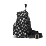 Balo MLB Monogram Jacquard Mini Backpack New York 3ABKS012N-50BKS