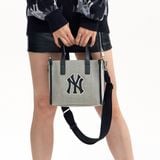 Túi MLB Basic Big Logo Canvas Small Tote Bag New York Yankees 3AORS062N-50BKS