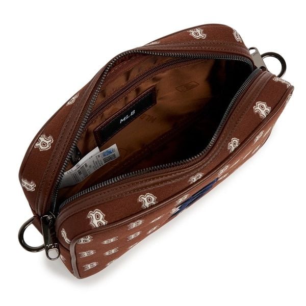 Túi MLB Classic Monogram Jacquard Cross Bag Boston Red Sox D.Brown 3ACRM012N-43BRD