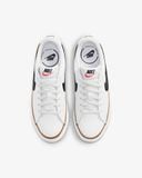 Giày Nike Court Legacy GS White Black Desert Ochre DA5380-102