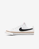 Giày Nike Court Legacy GS White Black Desert Ochre DA5380-102