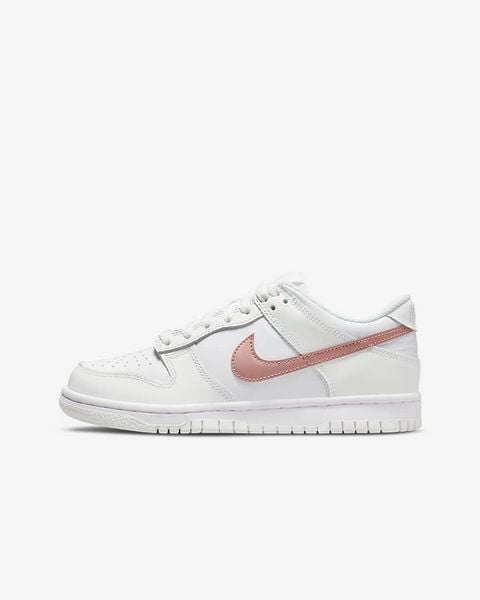 Giày Nike Dunk Low White Pink GS DH9765-100