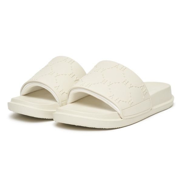 Dép MLB Chunky Mound Dia Monogram New York Yankees 3ALPAC123-50WHS