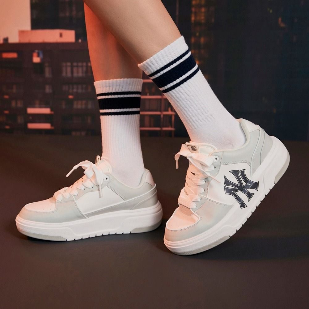 Minhshopvn Giày MLB Chunky Liner Mid Classic Monogram Boston Red Sox LBeige 3ASXLM13N43BGL #24 Minhshopvn Giày MLB Chunky Liner Mid Classic Monogram Boston Red Sox LBeige 3ASXLM13N43BGL