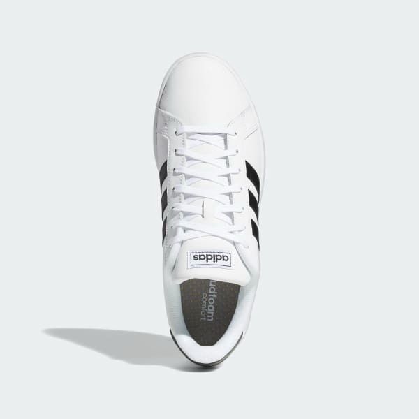 Giày Adidas Grand Court K White/Black EF0103