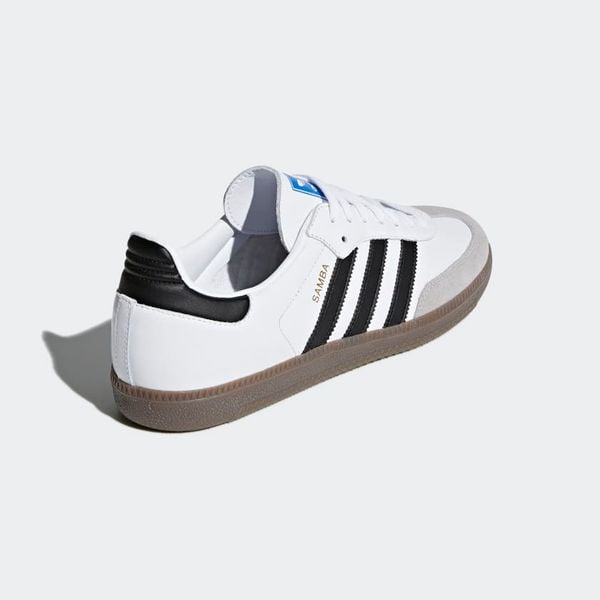 Giày Adidas Samba OG White Black Gum B75806