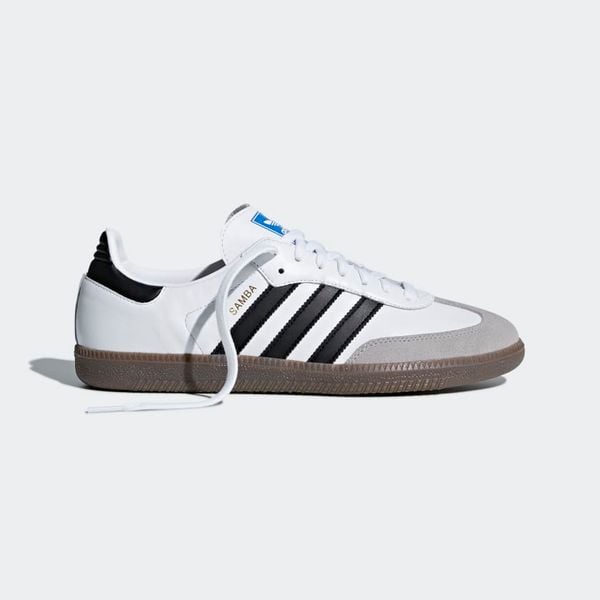 Giày Adidas Samba OG White Black Gum B75806