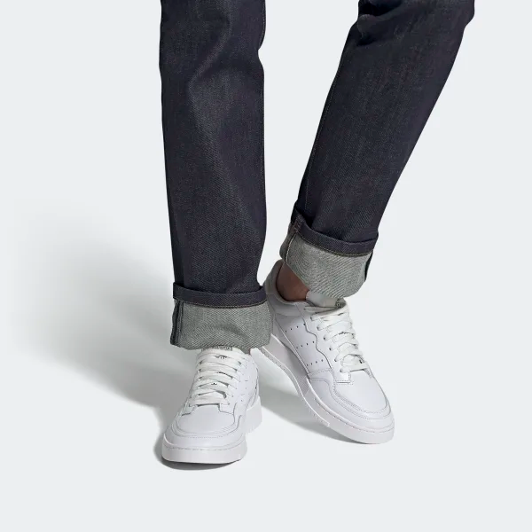 Giày Adidas Supercourt Shoes White FU9955
