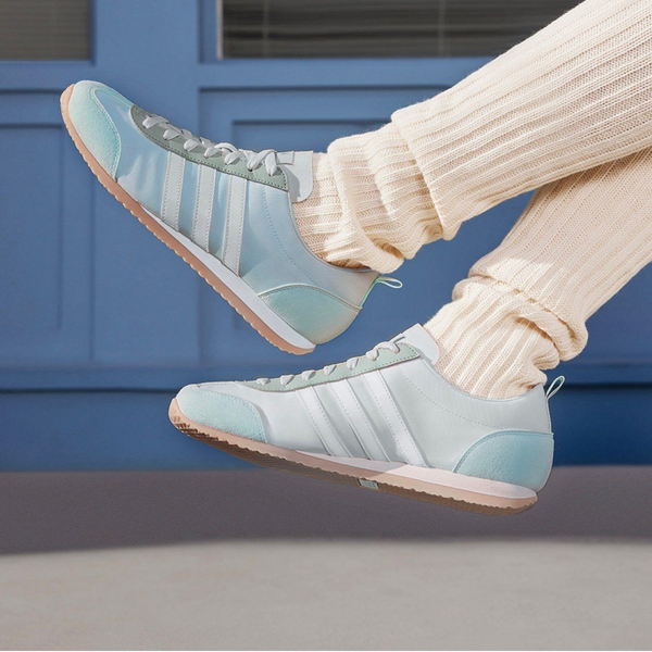 Giày Adidas VS JOG 2.0 'White Blue' JI2434