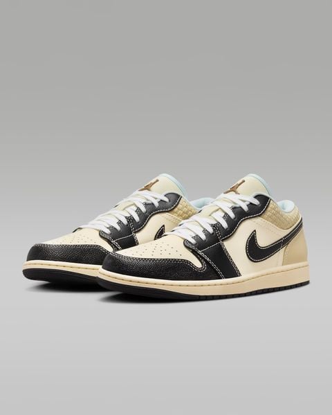 Giày Air Jordan 1 Low SE Coconut Milk Black HQ3437-101