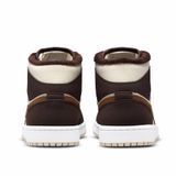 Giày Nike Air Jordan 1 Mid Cream/Dark Chocolate DO6699-200