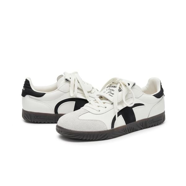 Giày Champion Essentials T-Trainer Cream Black U4CFCTW14U3