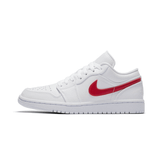 Giày Nike Jordan 1 Low White University Red AO9944-161