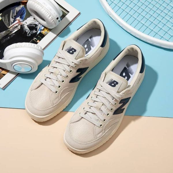 Giay New Balance Pro Court Beige Navy PROCTCCF Deestore.vn