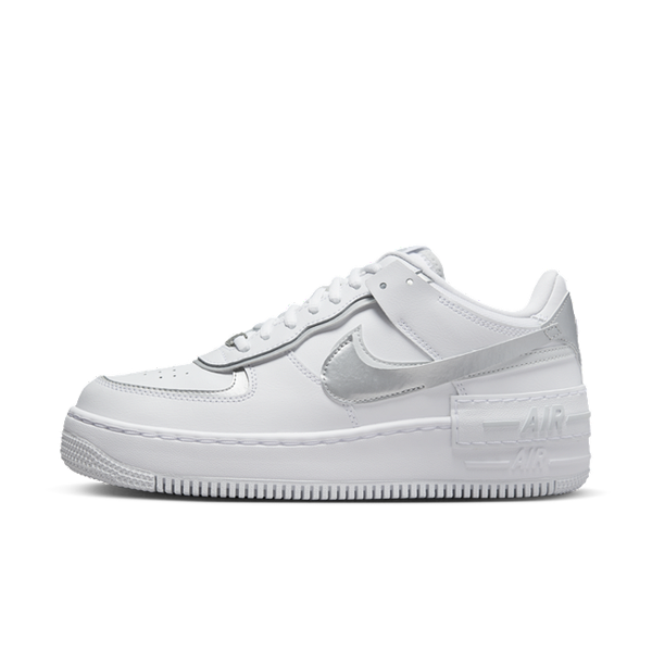 Giày Nike Air Force 1 Shadow White Metallic Silver CI0919-119