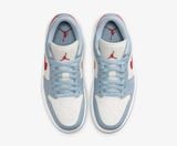Giày Nike Air Jordan 1 Low Blue Whisper DC0774-164