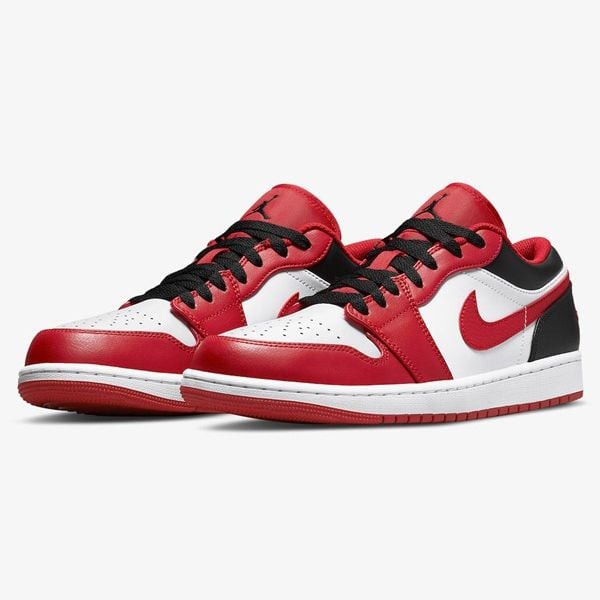 Giày Nike Air Jordan 1 Low Chicago Bulls 553558-163