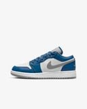 Giày Nike Air Jordan 1 Low GS True Blue Cement 553560-412