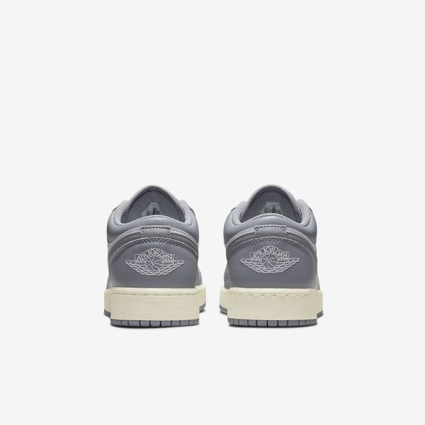 Giày Nike Air Jordan 1 Low Vintage Grey (GS) 553560-053