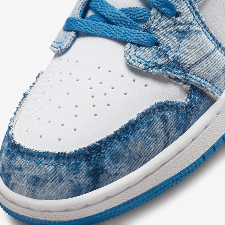 JORDAN BAJO INDIGO BLANCO