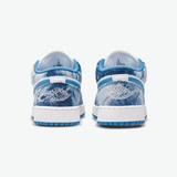 Giày Nike Air Jordan 1 Low Washed Denim GS DM8947-100