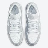 Giày Nike Air Jordan 1 Low White Wolf Grey W DC0774-105