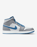 Giày Nike Air Jordan 1 Mid Cement True Blue DQ8426-014