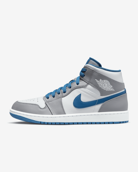 Giày Nike Air Jordan 1 Mid Cement True Blue DQ8426-014