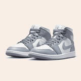 Giày Nike Air Jordan 1 Mid Grey Sail BQ6472-115