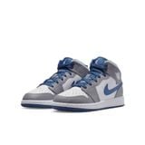 Giày Nike Air Jordan 1 Mid GS Cement True Blue DQ8423-014