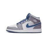 Giày Nike Air Jordan 1 Mid GS Cement True Blue DQ8423-014