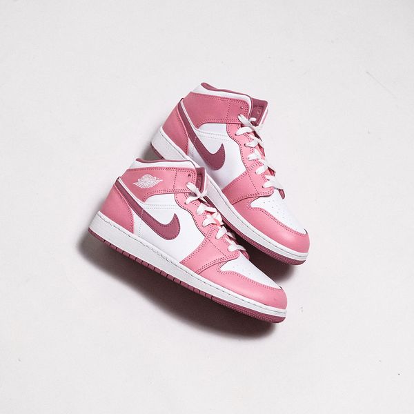 Giày Nike Air Jordan 1 Mid GS Coral Pink DQ8423-616