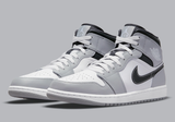 Giày Nike Air Jordan 1 Mid Light Smoke Grey 554724-078