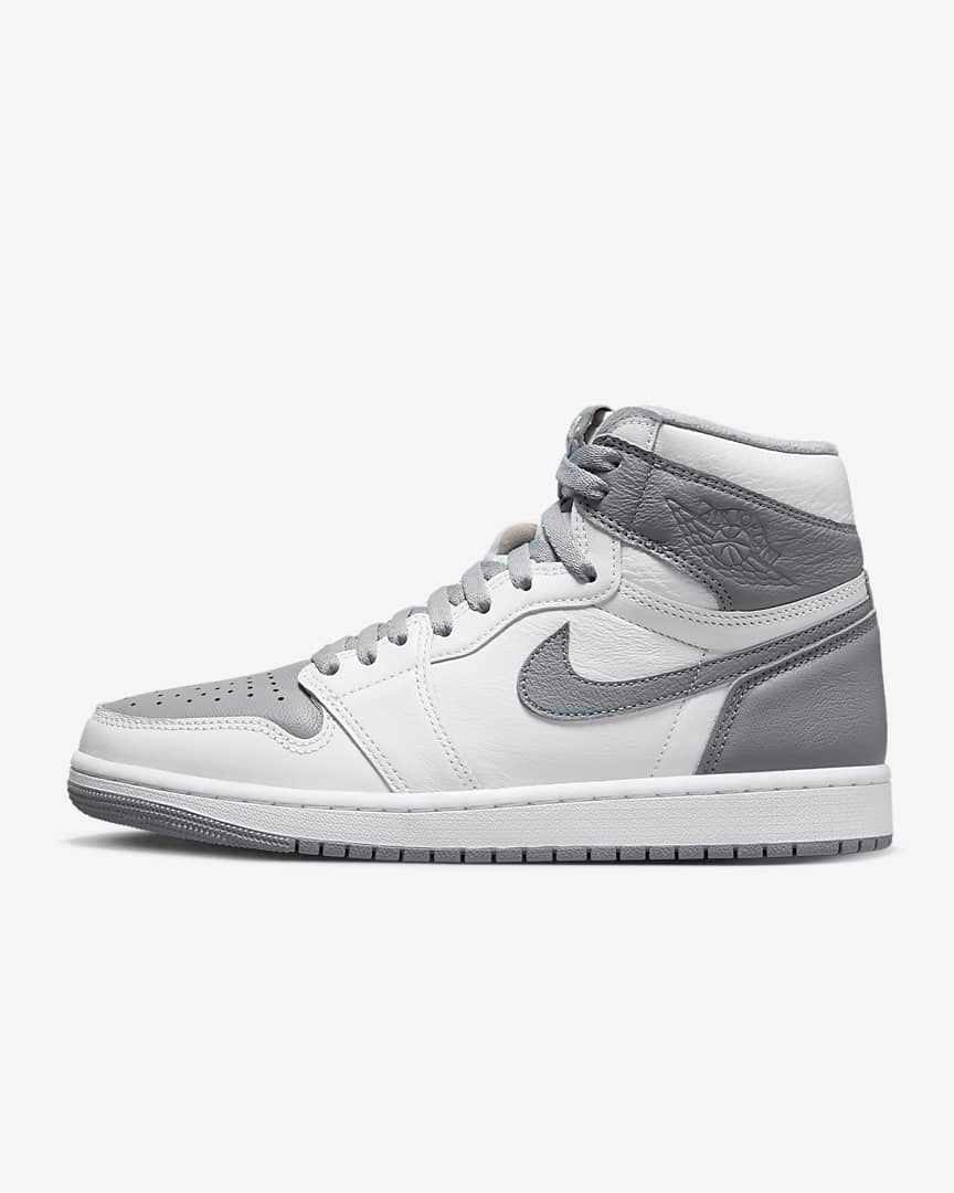Giày Nike Air Jordan 1 Retro High OG White Stealth 555088-037 - Deestore.vn