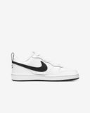 Giày Nike Court Borough Low 2 White Black (GS) BQ5448-104