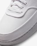 Giày Nike Court Vision Low Canvas Next Nature Triple White DJ6260-100