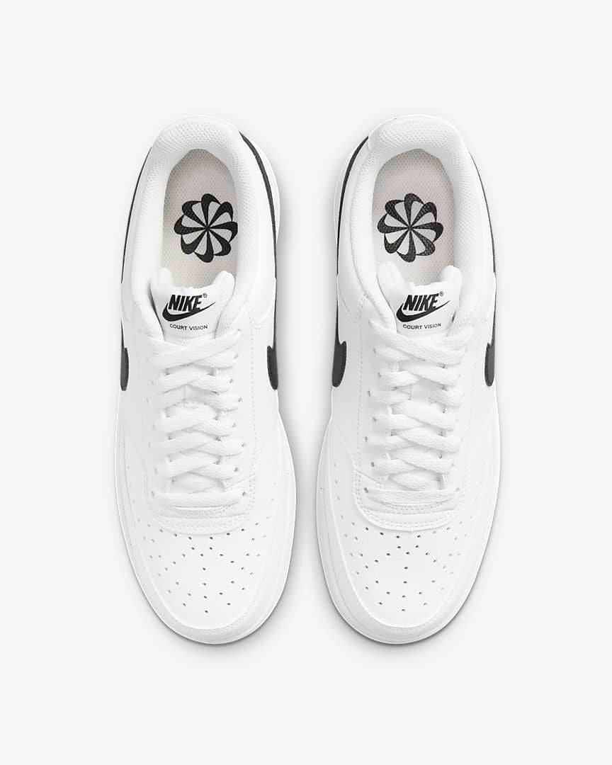 Giày Nike Court Vision Low Next Nature White Black DH2987 101 Deestore vn