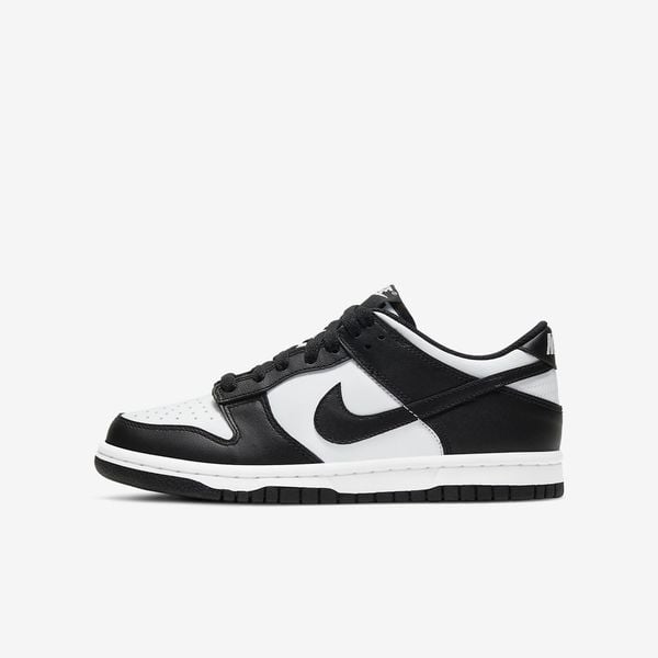 Giày Nike Dunk Low Retro White Black Panda (GS) CW1590-100