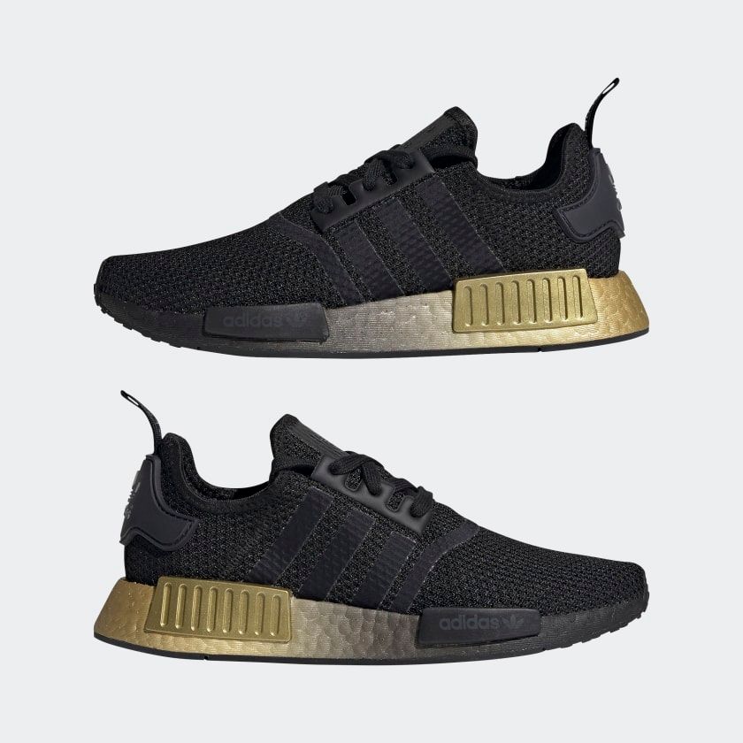 Giày Adidas W NMD R1 Black Carbon Gold FU9352 - Deestore.vn