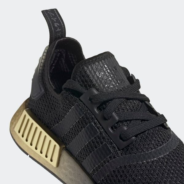 Giày Adidas W NMD R1 Black Carbon Gold FU9352