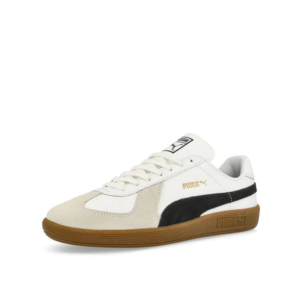 Giày Puma Army Trainer White Black 386607-21
