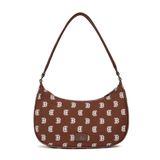 Túi MLB Classic Monogram Jacquard Hobo Bag Boston Red Sox D.Brown 3ABQS102N-43BRD