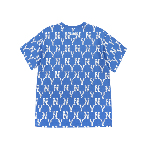 Áo MLB Monogram Mix Pocket Overfit Short Sleeve T-Shirt New York Yankees 31TSM4131-50U