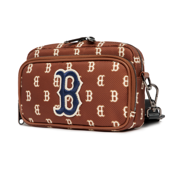 Túi MLB Classic Monogram Mini Crossbody Bag Boston Red Sox 3ACRS012N-43BRD