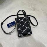 Túi MLB Monogram Phone Pouch New York Yankees Black 3ACRH012N-50BKS