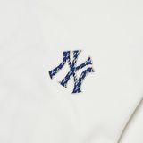 Áo MLB Monogram Logo Overfit Sweatshirt New York Yankees 3AMTM0124-50IVS