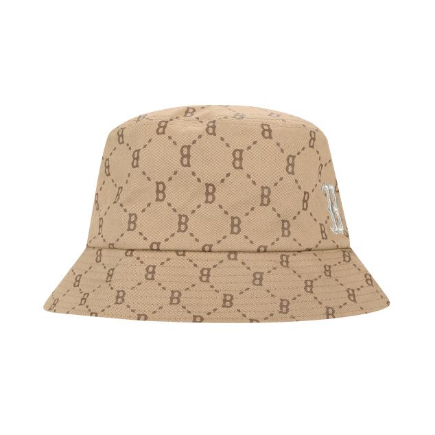 Mũ MLB Diamond Monogram Bucket Hat Boston Red Sox 32CP38111