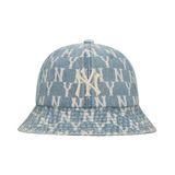 Mũ MLB Monogram Denim Domehat New York Yankees 32CPHM011-50U